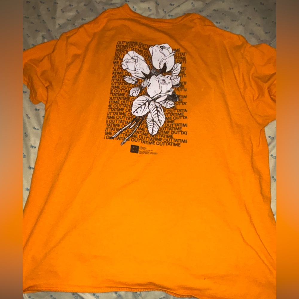 Orange Graphic T-Shirt